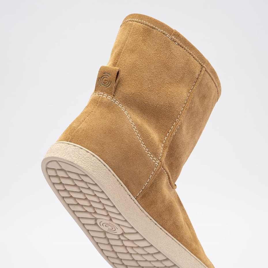 Bota Calentita Mujer Marron Claro Groundies España