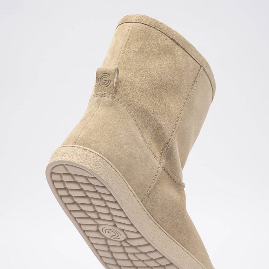 Groundies España Bota Calentita Beige Mujer