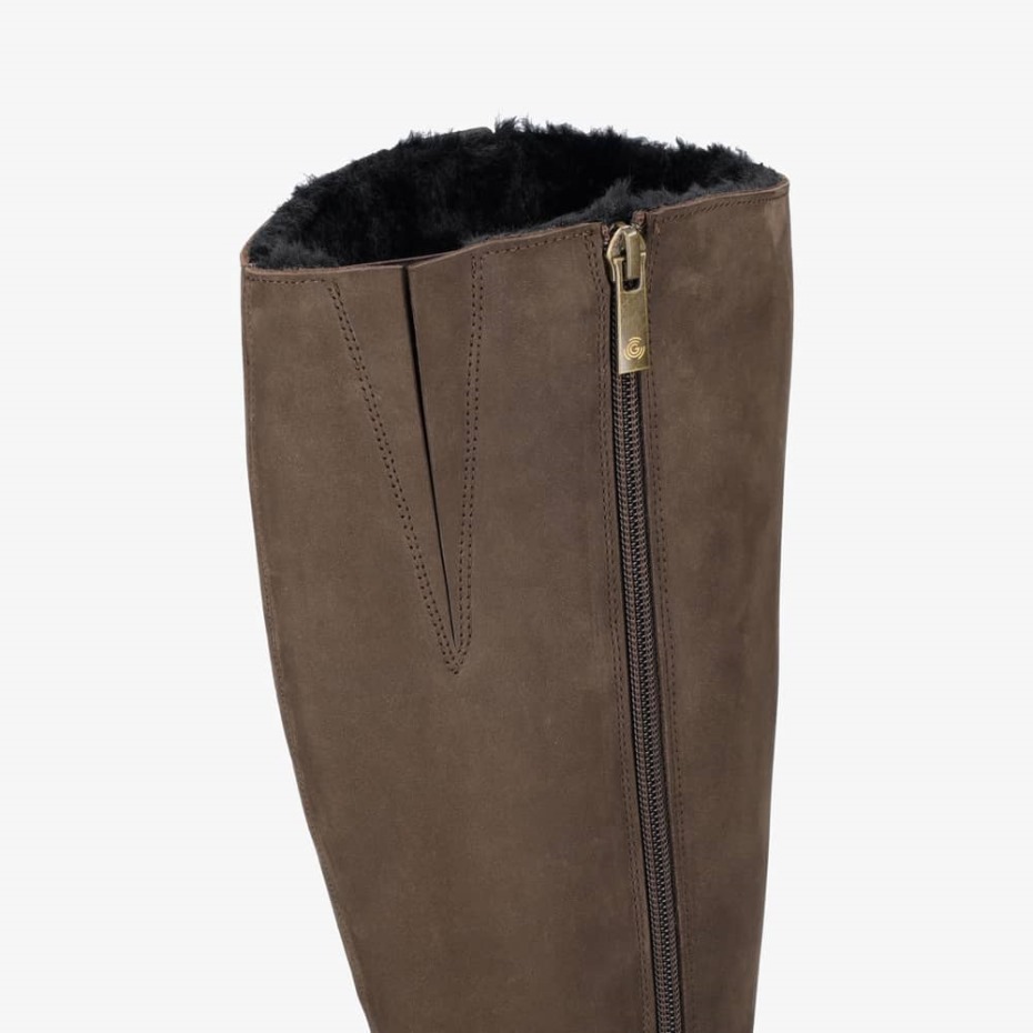 Groundies España Marrón Derby Mujer