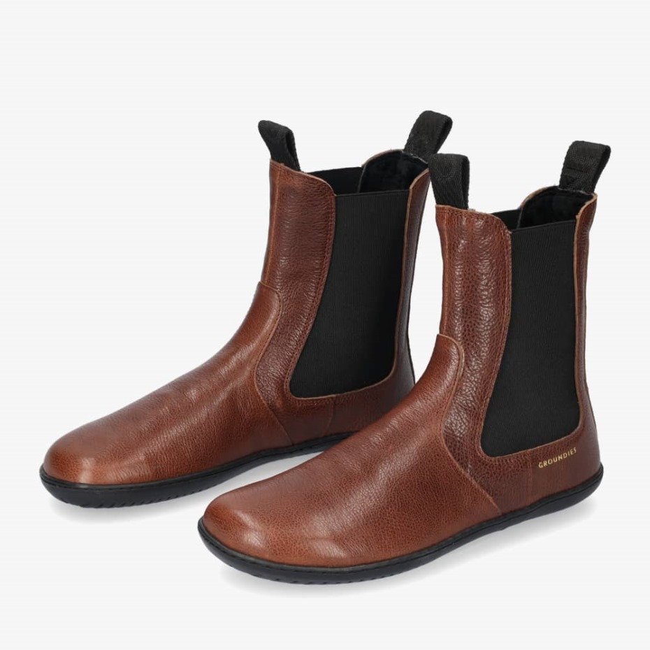 Groundies España Camden Marrón Mujer