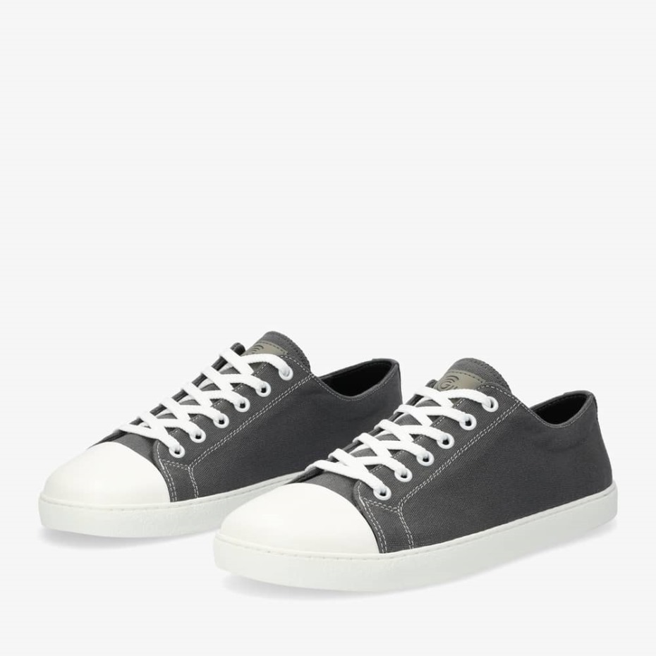 Groundies España True Star Low Vegan Mujer Gris