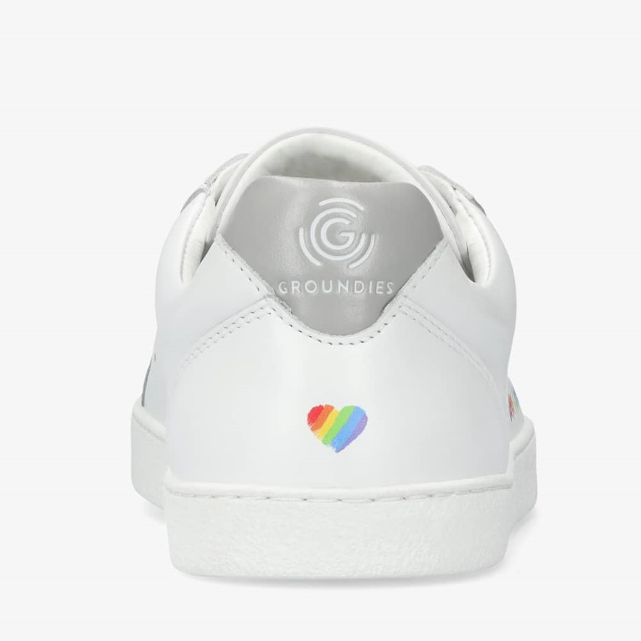 Groundies España Universo Arcoíris Mujer Regular Blancas