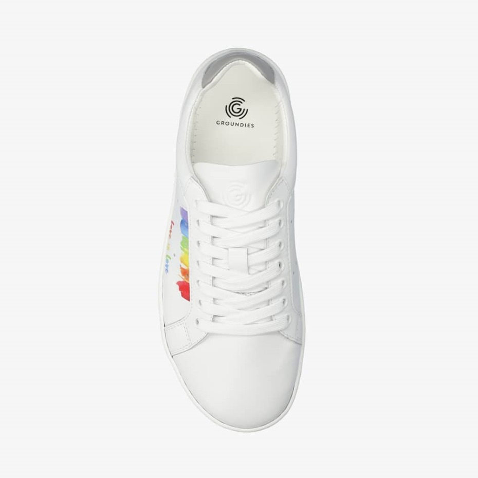 Groundies España Universo Arcoíris Mujer Regular Blancas