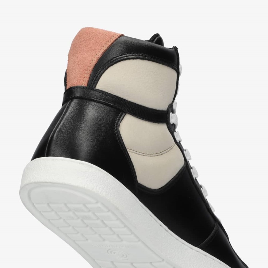 Hamptons High Mujer Negro/beige Groundies España