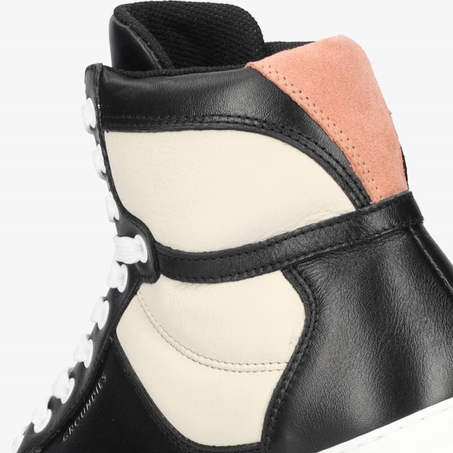 Hamptons High Mujer Negro/beige Groundies España