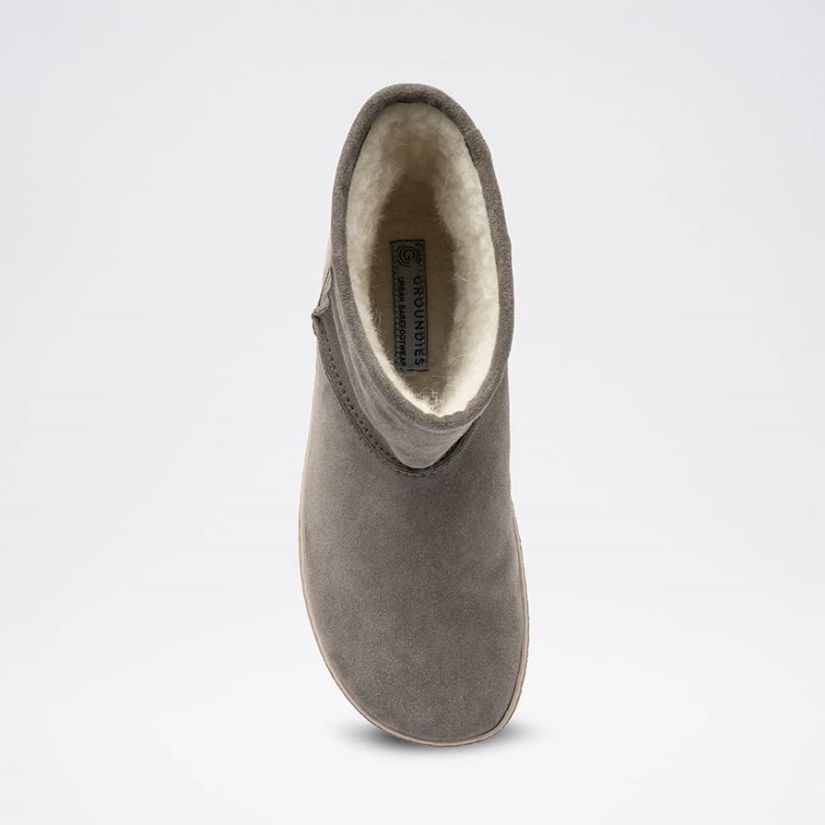Taupe Groundies España Bota Acogedora Mujer