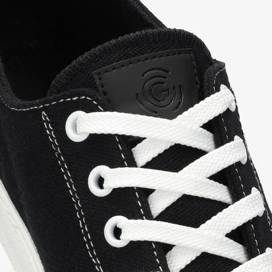 True Star Low Vegan Mujer Black Groundies España