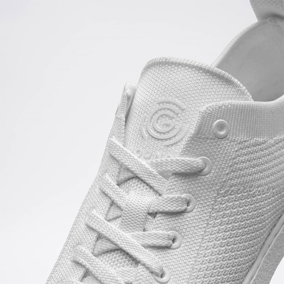 Vision Mujer Vegana Groundies España Blanco