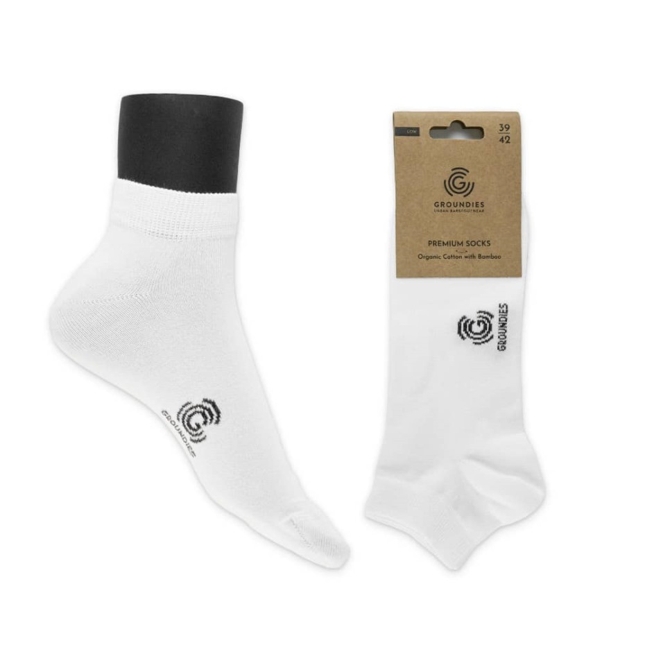 White Groundies España Premium Calcetines Bajos